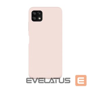 Tagakaaned Evelatus Samsung Galaxy A22 5G Premium Soft Touch Silicone Case Pink Sand