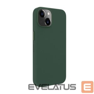 Tagakaaned Evelatus Apple iPhone 14 Genuine Leather Case with MagSafe Dark Green