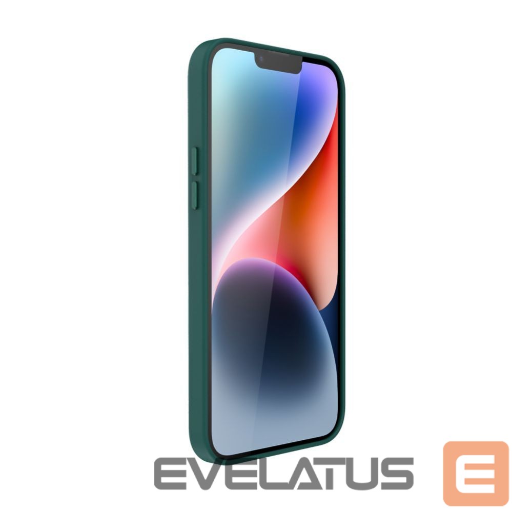 Tagakaaned Evelatus Apple iPhone 14 Plus Genuine Leather case with MagSafe Dark Green