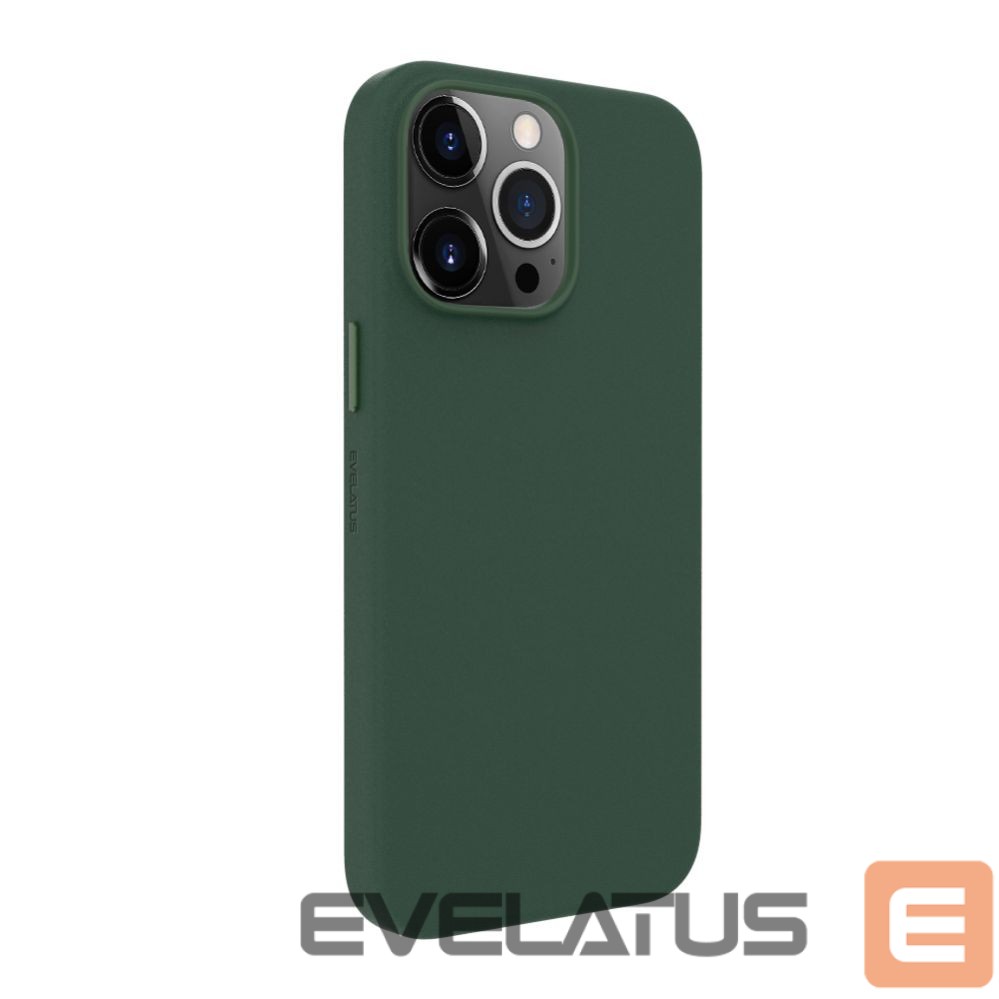 Tagakaaned Evelatus Apple iPhone 14 Pro Max Genuine Leather case with MagSafe Dark Green