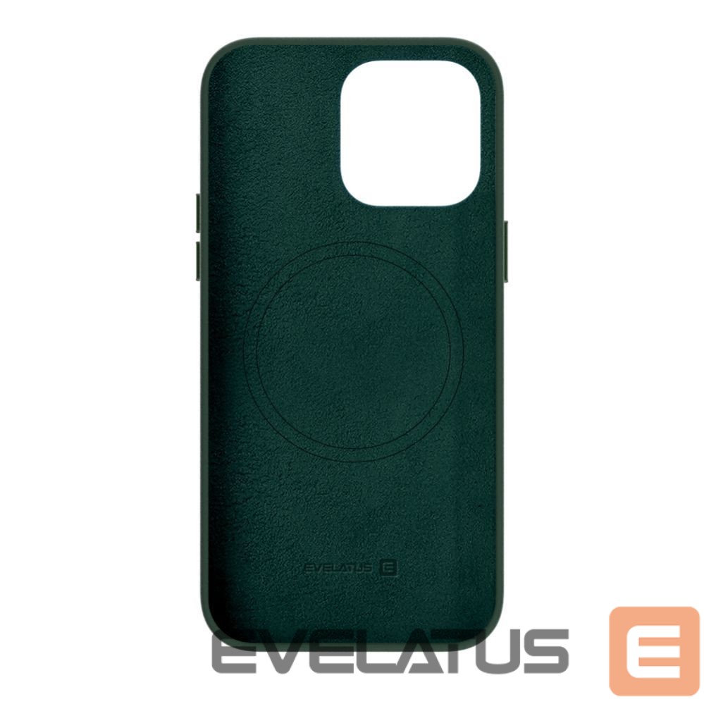 Tagakaaned Evelatus Apple iPhone 14 Pro Max Genuine Leather case with MagSafe Dark Green