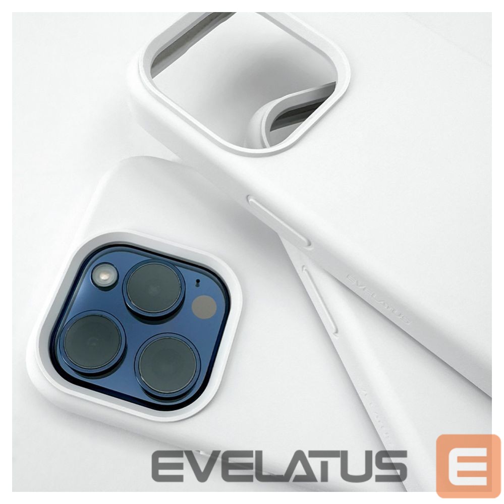 Tagakaaned Evelatus Apple iPhone 14 Pro Premium Soft Touch Silicone Case White