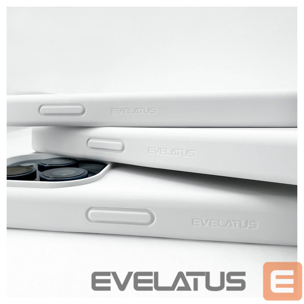 Tagakaaned Evelatus Apple iPhone 14 Pro Premium Soft Touch Silicone Case White