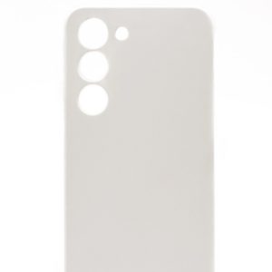 Tagakaaned Evelatus Samsung Galaxy S23 Premium Soft Touch Silicone Case White