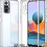 Tagakaaned Evelatus Xiaomi Redmi 11 Prime 5G Clear Silicone Case 1.5mm TPU Transparent