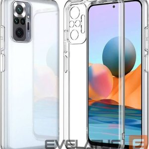 Tagakaaned Evelatus Xiaomi Redmi 11 Prime 5G Clear Silicone Case 1.5mm TPU Transparent