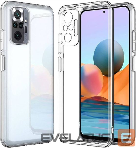 Tagakaaned Evelatus Xiaomi Redmi 11 Prime 5G Clear Silicone Case 1.5mm TPU Transparent
