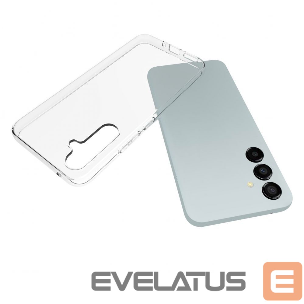 Tagakaaned Evelatus Samsung Galaxy S23 Clear Silicone Case 1.5mm TPU Transparent
