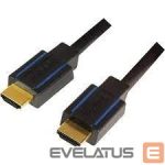 Monitori tarvik Logilink  Premium HDMI Cable for Ultra HD CHB005 HDMI male (type A), HDMI male (type A), 3 m, Black 