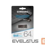 Mälupulk Samsung  Samsung BAR Plus MUF-64BE4/APC 64 GB, USB 3.1, Grey 