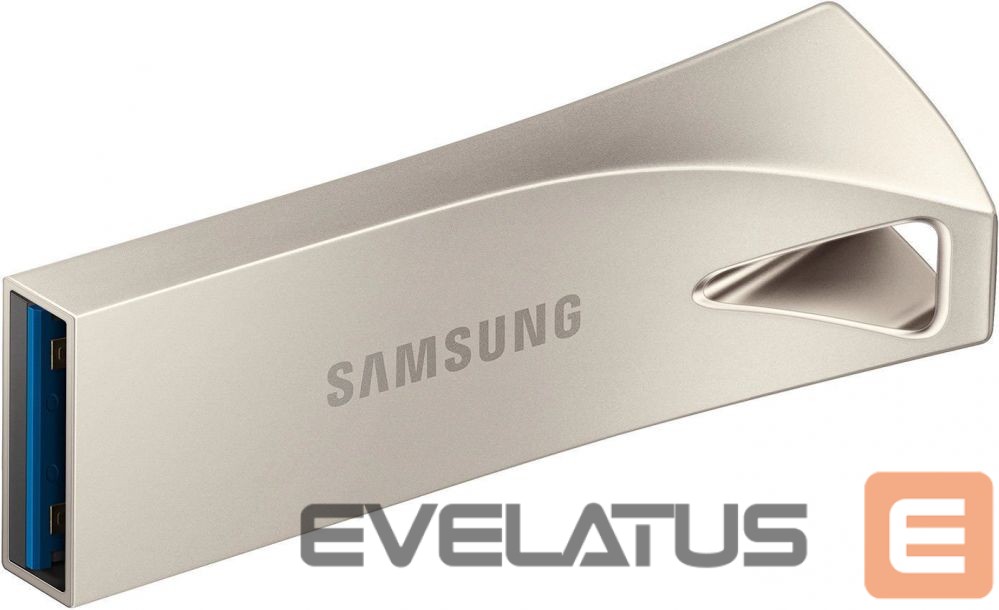 Mälupulk Samsung Samsung BAR Plus MUF-128BE3/APC 128 GB, USB 3.1, Silver
