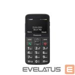 Mobiiltelefon Panasonic  KX-TU160 Easy Use Mobile Phone Black, 2.4 ", TFT-LCD, 240 x 320, USB version USB-C, Built-in camera, Main camera 0.3 MP, 32 GB