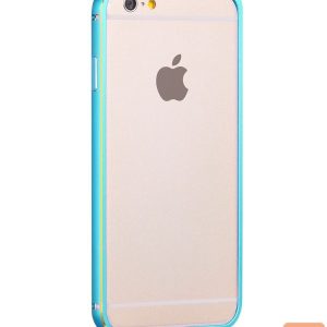 Tagakaaned Hoco  Apple iPhone 6 / 6s  Blade Series Fedora Metal Bumper Blue