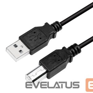Kaabel Logilink  CU0007B USB 2.0 cable 2 m, USB 2.0 B (male), USB 2.0 A (male) 
