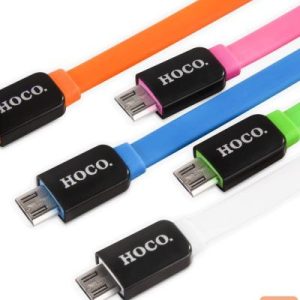 Kaabel Hoco  UPM02 Colorful priekš Micro Usb roza