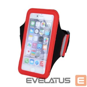 Case universaalne kaitseümbris GreenGo Samsung G900 S5 (5,1') Sport Arm Case Red