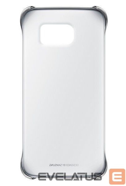 Tagakaaned Samsung Galaxy S6 Edge Clear Cover EF-QG925BSE Silver