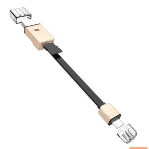 Kaabel Hoco Universal UPM06 Triple reader micro usb zelts