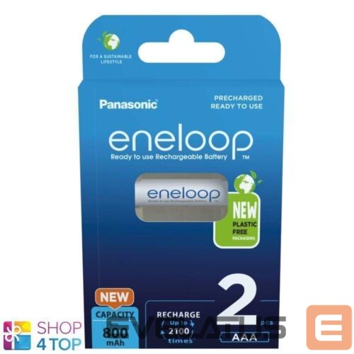 Muu arvutitarvik Panasonic Rechargeable Batteries ENELOOP BK-4MCDE/2BE AAA, 800 mAh, 2 pc(s)