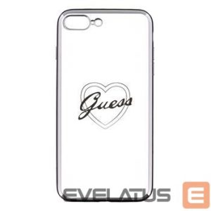 Tagakaaned Guess Apple iPhone 7 Plus / 8 Plus Apple Heart TPU Case Silver