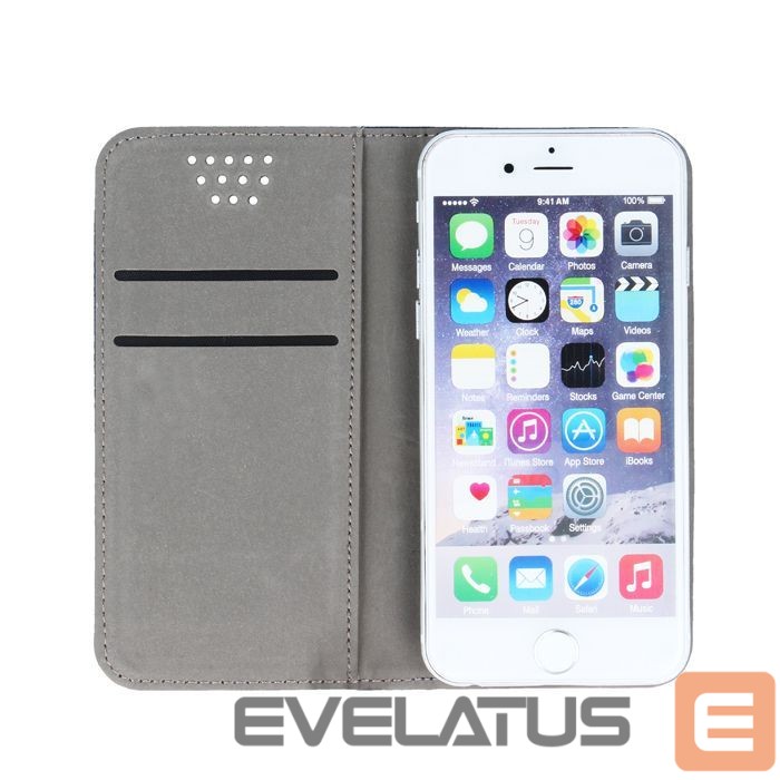 Case universaalne kaitseümbris GreenGo Universal Smart Magnet 4,5-5,0'' Silver