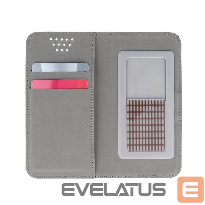 Case universaalne kaitseümbris GreenGo Universal Smart Magnet 4,5-5,0'' Silver