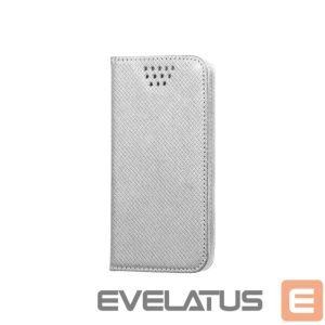 Case universaalne kaitseümbris GreenGo Universal Smart Magnet 4,5-5,0'' Silver