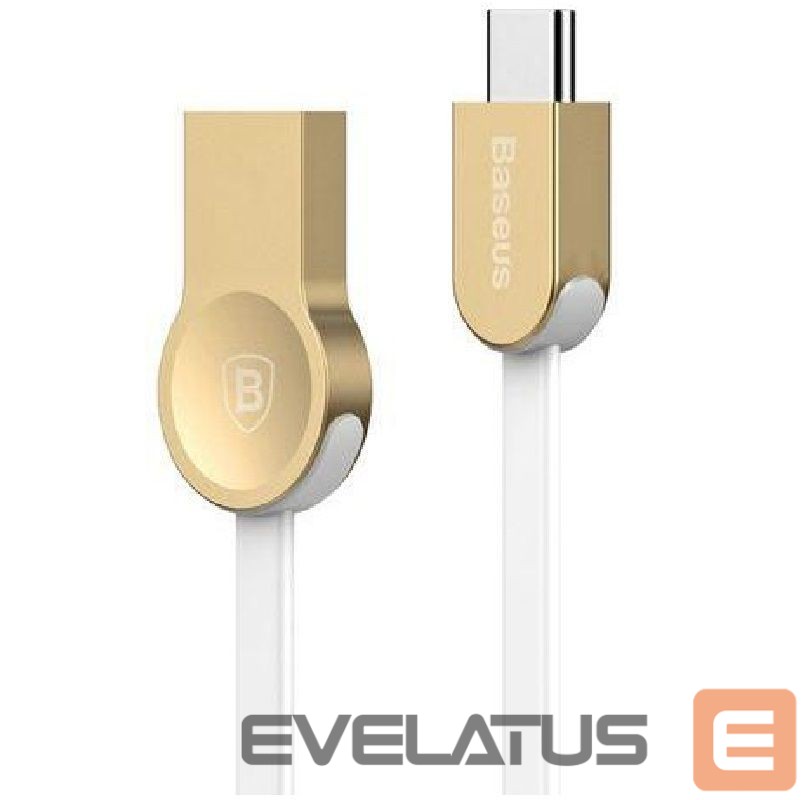 Kaabel Baseus - Keyble Cable (Zinc Alloy) For Type-C CATKB-02 White