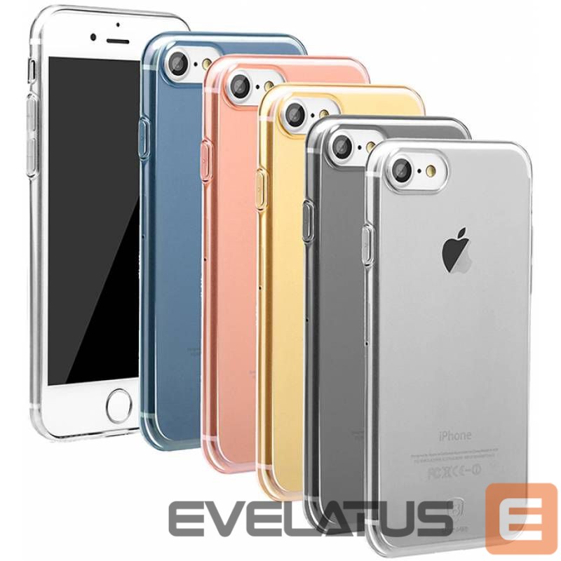 Tagakaaned Baseus Apple Simple Series Case For iPhone7 ARAPIPH7-A0R Transparent Rose Gold