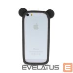 Case universaalne kaitseümbris GreenGo Universal bumper L (10cm) Ears Black