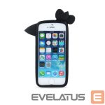 Case universaalne kaitseümbris GreenGo Universal bumper L (10cm) Kitty Black