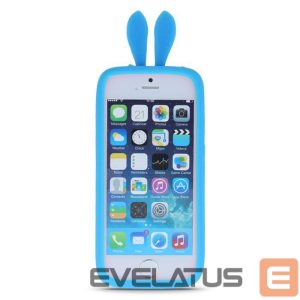 Case universaalne kaitseümbris GreenGo Universal bumper L (10cm) Rabbit Ears Blue