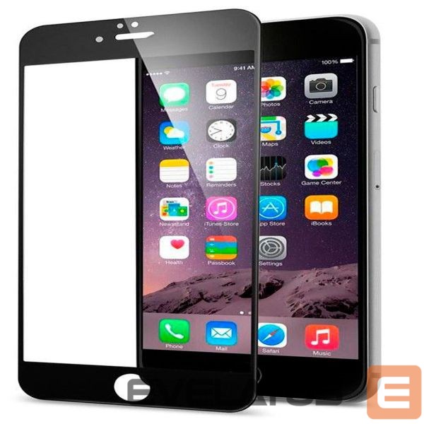 Kaitseklaasid Evelatus Apple iPhone 6/6s 2.5D Full Cover Japan Glue Glass Anti-Static Black