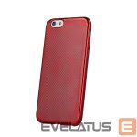Tagakaaned GreenGo Samsung J3 2017 J330 Elegance Carbon case Red