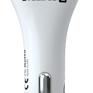 Autolaadijad Evelatus - Evelatus Quick Car Charger QCC02 White