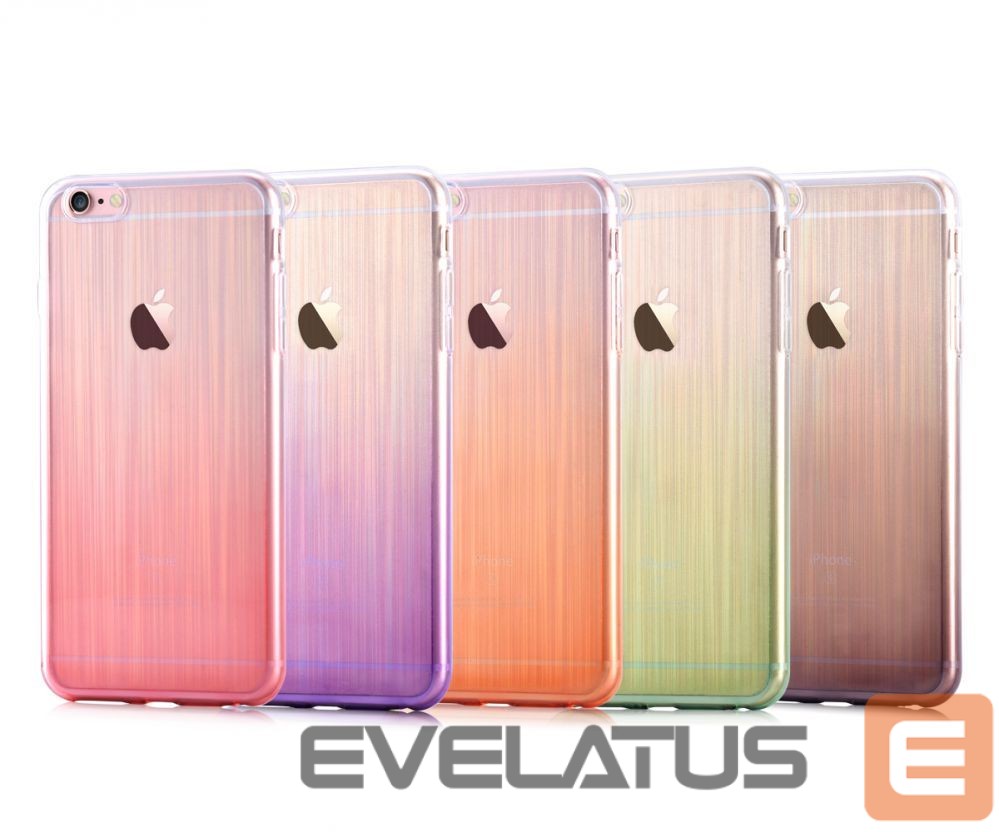 Tagakaaned Devia Apple iPhone 6/6s Plus Azure soft case Orange