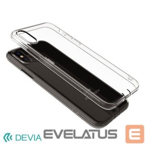 Tagakaaned Devia Apple iPhone X Shockproof soft case Clear tea