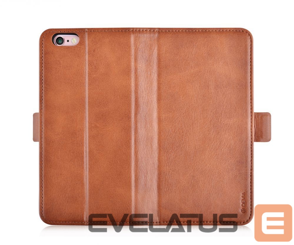Kaaned - kaaned Devia Apple iPhone X Magic 2 in 1 case Brown
