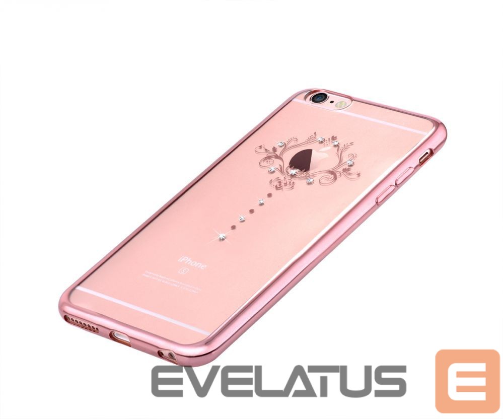 Tagakaaned Devia Apple iPhone 7 Crystal Iris soft case Rose Gold