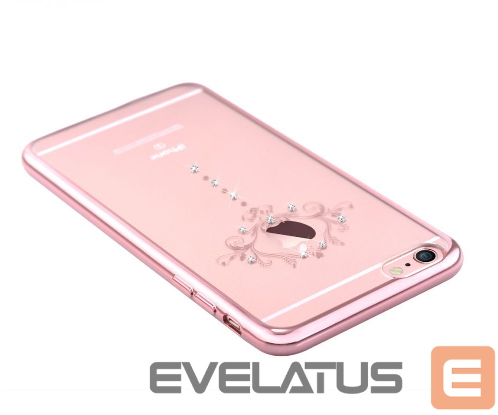 Tagakaaned Devia Apple iPhone 7 Crystal Iris soft case Rose Gold