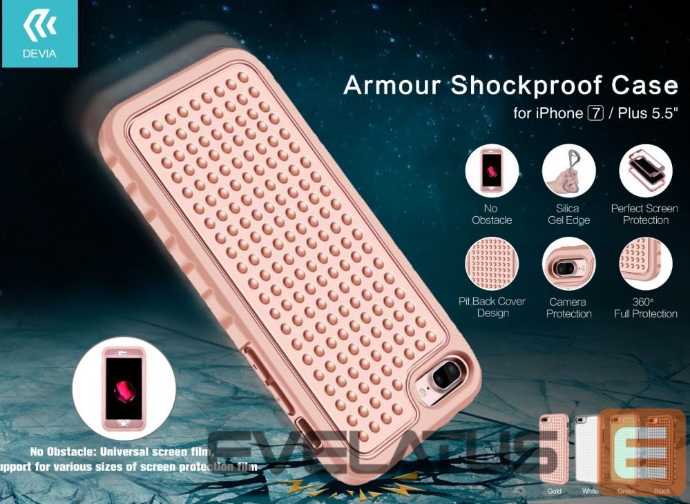 Tagakaaned Devia Apple iPhone 7 Plus Armor Shockproof Case Green