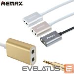 Helikaabel Remax Qulmax 3.5mm Share Jack Cable RL-20S Grey