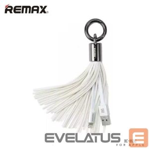 Kaabel Remax Universal Tassels Ring Cable for Micro White