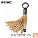 Kaabel Remax Apple Tassels Ring  Data Cable for Lightning Gold