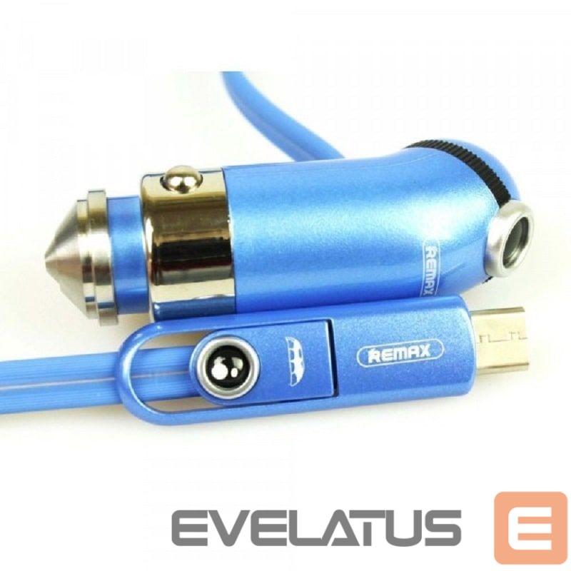 Autolaadijad Remax Cutie Car Charger RCC211 Blue