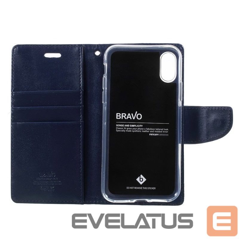 Kaaned - kaaned Mercury Apple iPhone X/XS Bravo Diary Navy