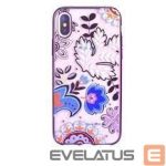 Tagakaaned Devia Apple iPhone X Crystal Bloosom case Rose Gold