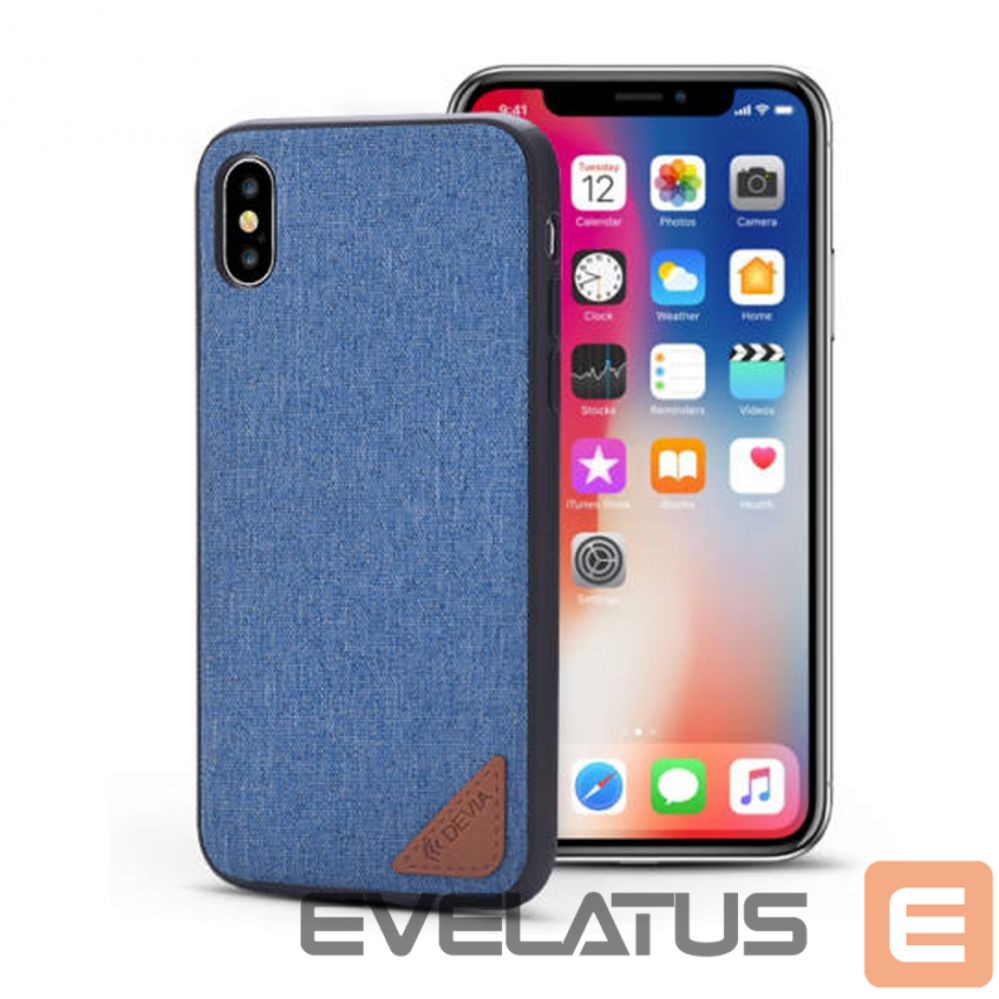 Tagakaaned Devia Apple iPhone X Acme case Blue