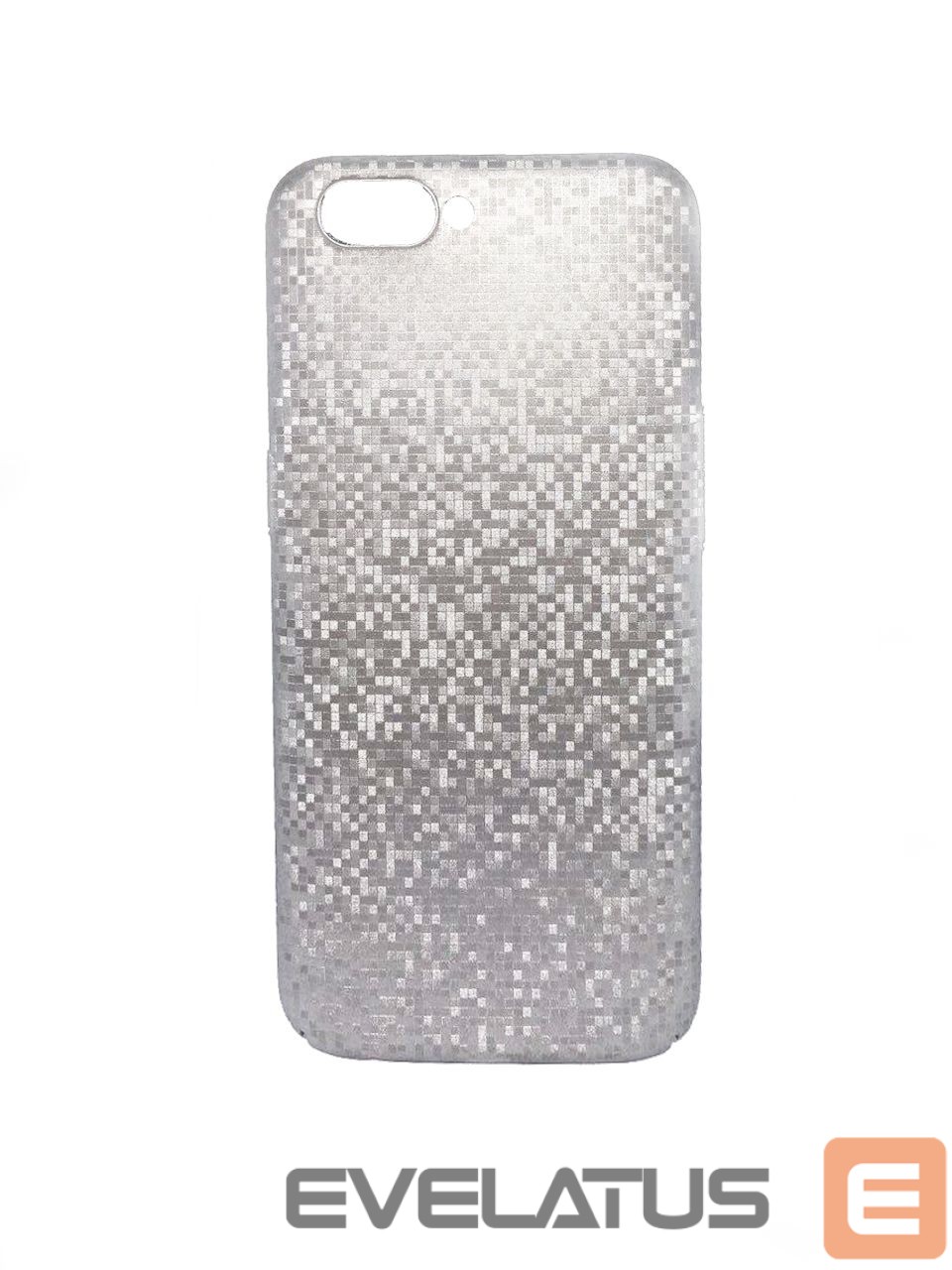 Tagakaaned GreenGo Samsung Note 8 Squares Case Silver
