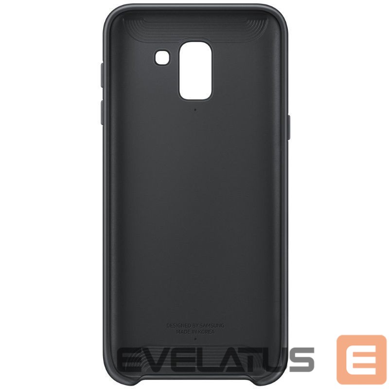 Tagakaaned Samsung - J6 2018 J600 Dual Layer Cover EF-PJ600CBEGWW Black